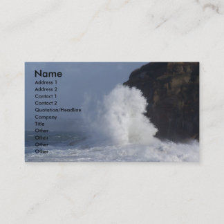 Cartão De Visita Acidente