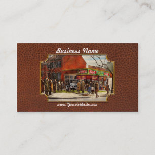 Cartão De Visita Acidente de transito - olhando para fora para o