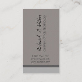 Cartão De Visita Acima do tipo ASCENDENTE tecnologia incorporada