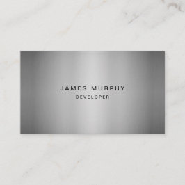 Cartão De Visita Aço