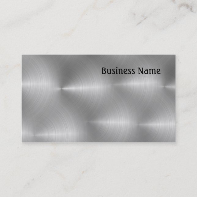 Cartão De Visita Aço (Frente)