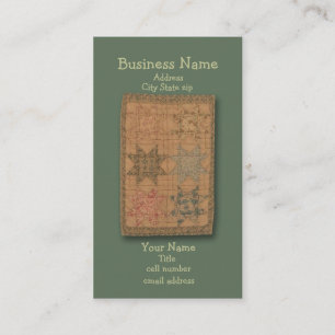 Cartão De Visita Acolchoado