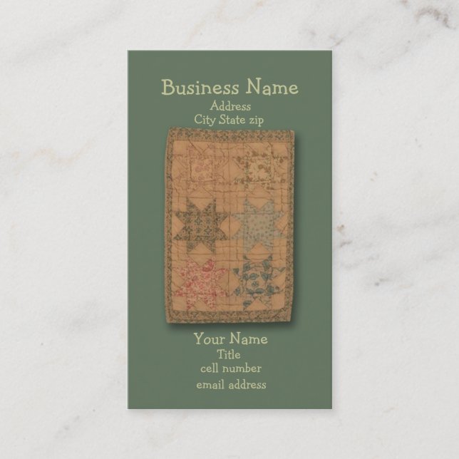 Cartão De Visita Acolchoado (Frente)