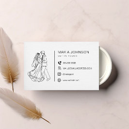 Cartão De Visita Aconselhamento de Casamento Moderno  | Terapeuta d