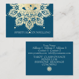 Cartão De Visita Aconselhamento Espiritual, Tarot, Ca De Negócios P