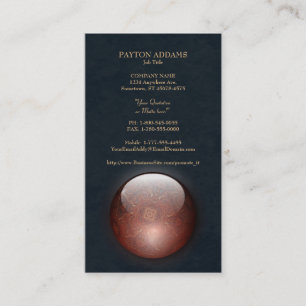 Cartão de visita acrílico do vertical da jóia d