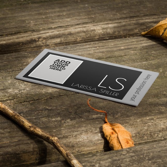 Cartão De Visita Adicionar Foto / Imagem / Profissional de Imagem (Criador carregado)