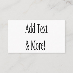 Cartão De Visita Adicionar texto e mais! Personalizar seu próprio p