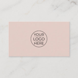 Cartão De Visita Adicione Seu Logotipo Círculo Profissional 
