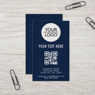 Cartão De Visita Adicione seu logotipo com promoção de texto person