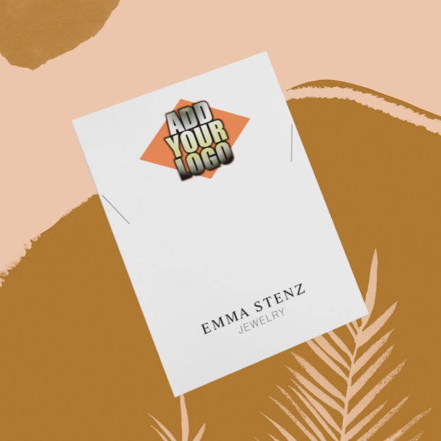 Cartão De Visita Adicione sua placa de vídeo de joalharia de colar  (Criador carregado)