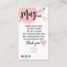 ADICIONE SUAS PLACAS DE MUG CARDS DE LOGOTIPO