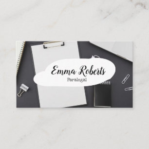 Cartão De Visita Advogado de Direito Cor-de-Rosa