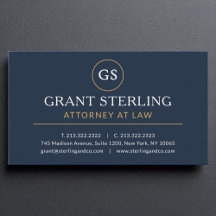 Advogado do Marinho de Direito Azul Dourado Luxo