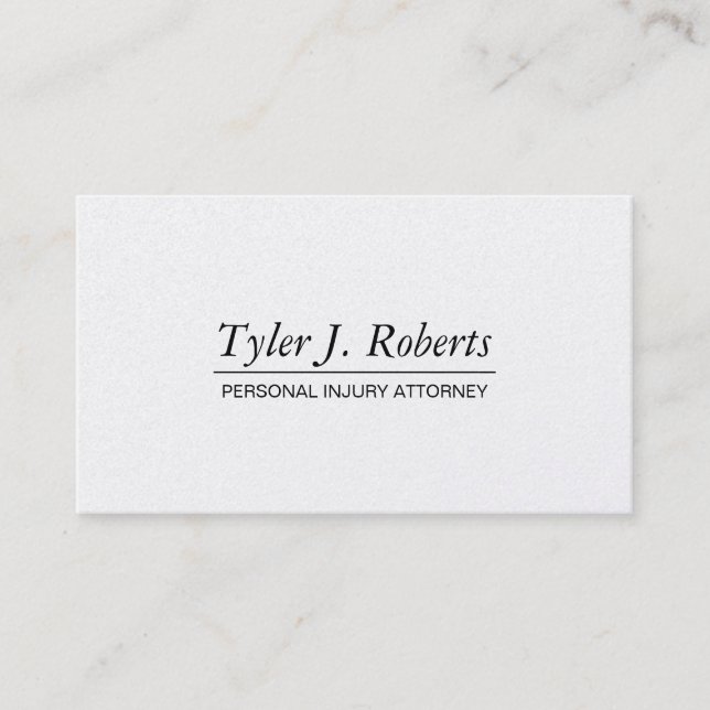 Cartão De Visita Advogado Dourado Profissional Moderno (Frente)