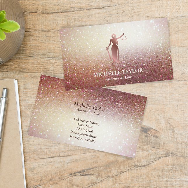 Cartão De Visita Advogado Moderno Promotor de Proveitos de Direito (Criador carregado)