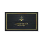 Advogado negro e Dourado