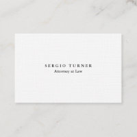 Advogado profissional minimalista de Linen