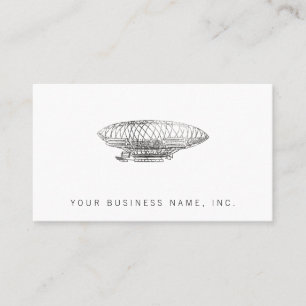 Cartão De Visita aeróstato (estilo letterpress)