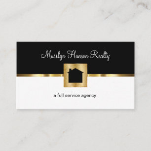 Cartão De Visita Agência de Imóveis Classy