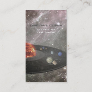 Cartão De Visita Agência de viagens musical, Mystical, mágica