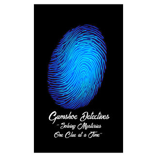 Cartão De Visita Agência Detetive/Cartão de visita de Segurança