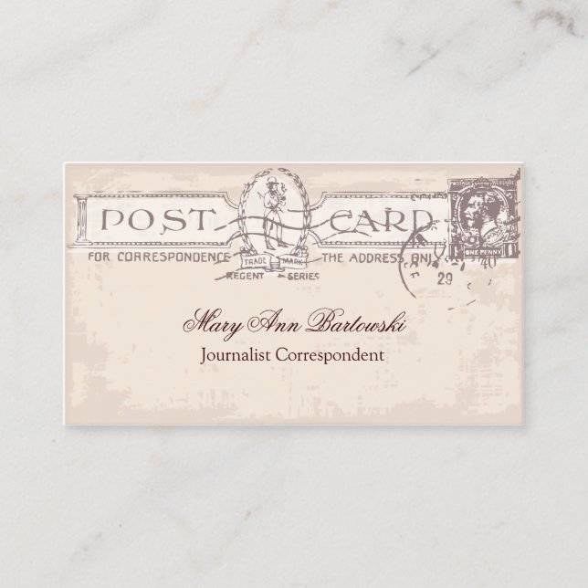 Cartão De Visita Agência viagem  (Frente)