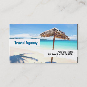 Cartão De Visita Agente de Agência Global Viagem