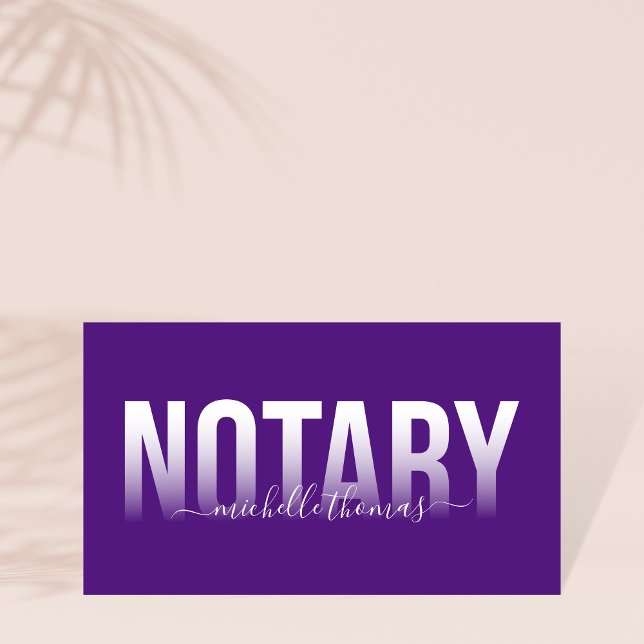 Cartão De Visita Agente de Assinatura de Empréstimo Notário, Rosa,  (Criador carregado)