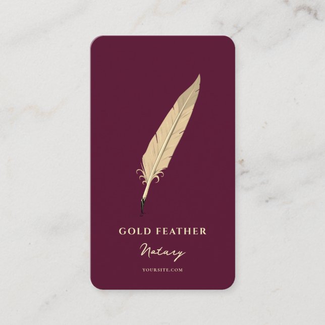 Cartão De Visita Agente de Assinatura de Empréstimo Público Notário (Frente)