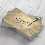 Cartão De Visita Agente de Assinatura Notária Móvel Vintage Dourado<br><div class="desc">Agente de Assinatura de Empréstimo Notário Bronze Moderno e Cartões de visitas Dourados.</div>