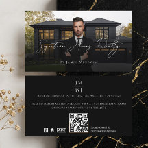 Agente Imobiliário de Luxo Profissional Preto Foto