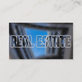 Cartão De Visita Agente imobiliário QR — Código dos edifícios de es