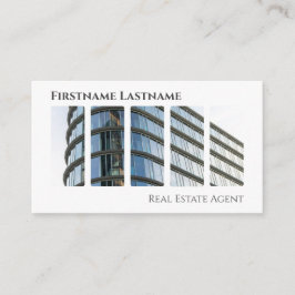 Cartão De Visita Agente imobiliário QR — Código dos edifícios de es