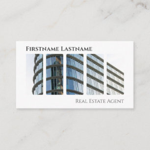 Cartão De Visita Agente imobiliário QR — Código dos edifícios de es