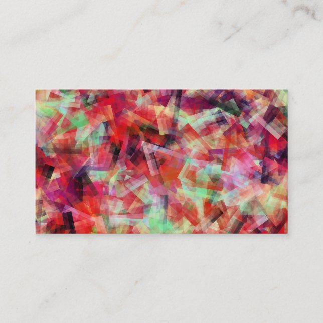 CARTÃO DE VISITA ÁGUA ABSTRATO 2 (Frente)