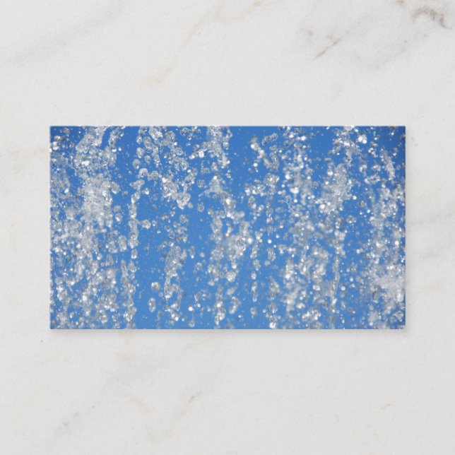 Cartão De Visita Água doce (Frente)