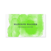 Aguarela verde-maçã