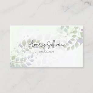 Cartão De Visita Ajuda pessoal do treinador de vida