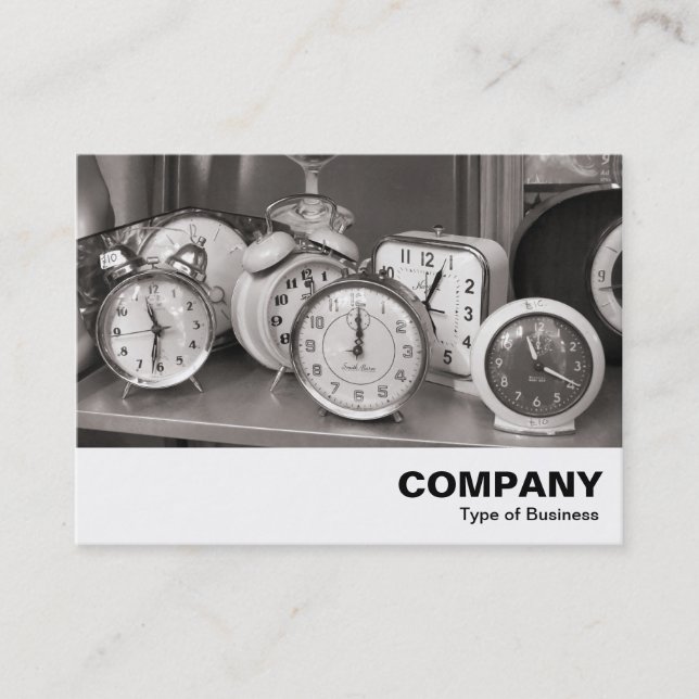 Cartão De Visita Alarmante vida estática (Frente)