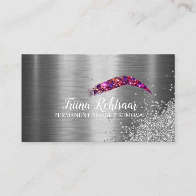 Cartão De Visita Alcançar a perfeição com a ativação permanente (Frente)