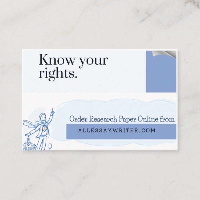 Cartão De Visita Alcançar Excelência Acadêmica com o Studyprofy (Frente)