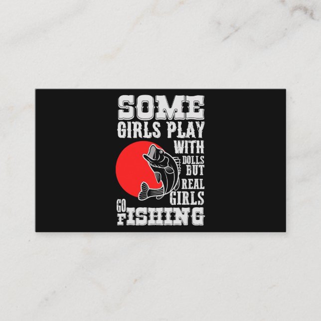 Cartão De Visita Algumas Meninas Brincam Com Bonecas Rapariga De Ve (Frente)