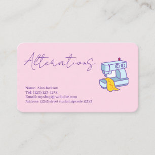 Cartão De Visita Alterações