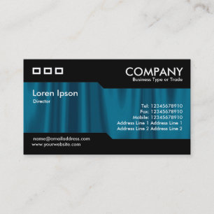 Cartão De Visita Alternativa - Drapery 01