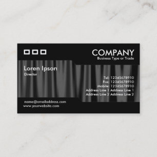 Cartão De Visita Alternativa - Drapery 07