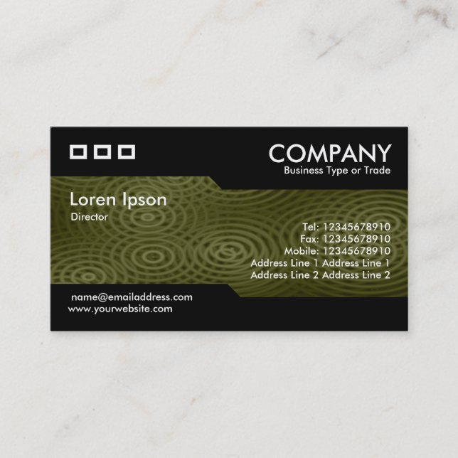 Cartão De Visita Alternativa - Número de Bruto Elétrico (Frente)