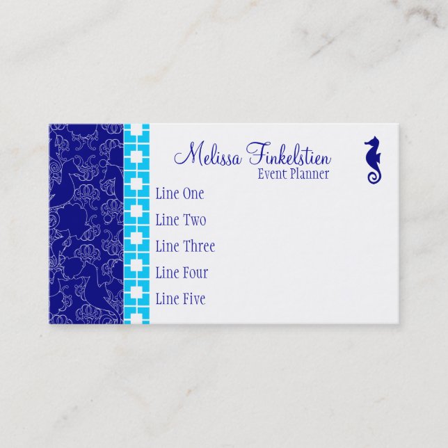 Cartão De Visita Amarrando por aí (Frente)