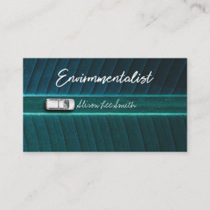 Cartão De Visita Ambientalista