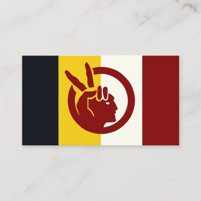 Cartão De Visita American Indian Movement  (Frente)